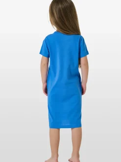 Schiesser Mädchen Nachthemd - Girls World in blau