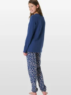 Schiesser Mädchen Pyjama - Nightwear in blau