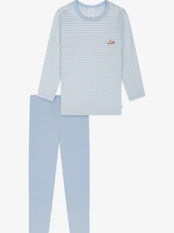 Schiesser Mädchen Pyjama - Nightwear in hellblau