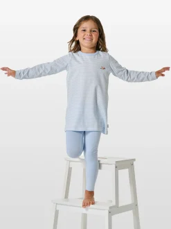 Schiesser Mädchen Pyjama - Nightwear in hellblau