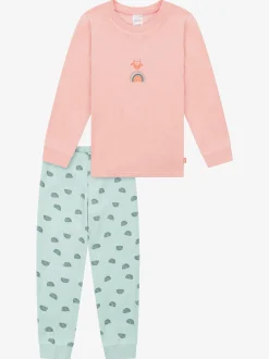 Schiesser Mädchen Pyjama - Nightwear in koralle