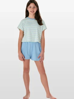 Schiesser Mädchen Pyjama - Nightwear in weiß
