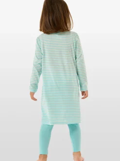 Schiesser Mädchen Pyjama - Pony World in türkis