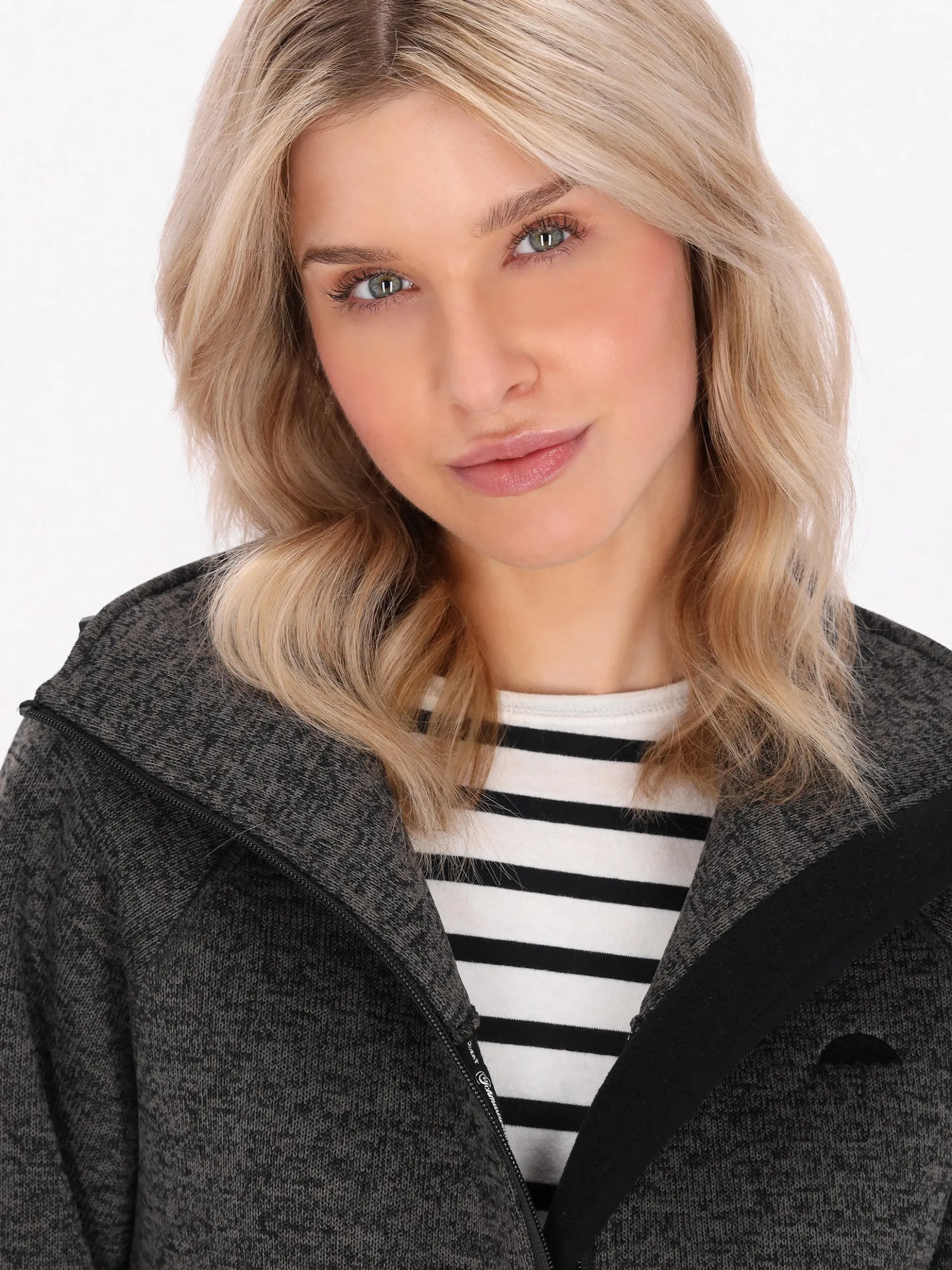 Schmuddelwedda Damen Jacke in grau