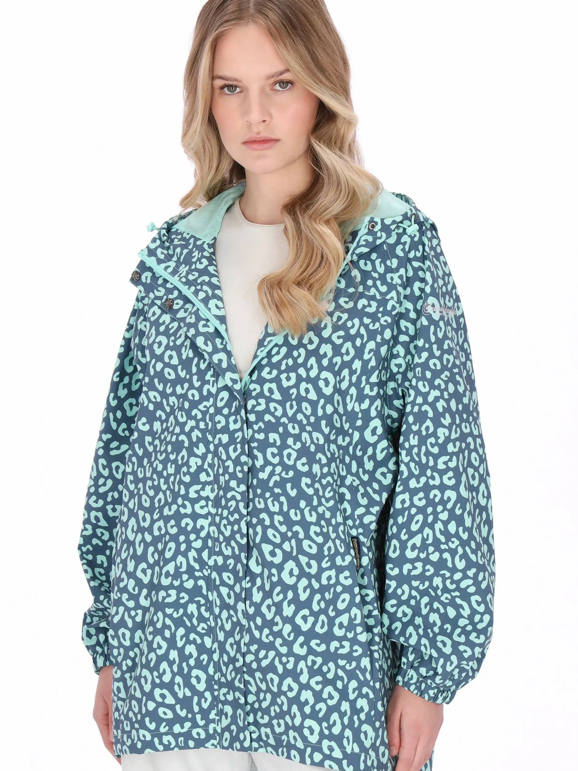 Schmuddelwedda Damen Jacke in aqua