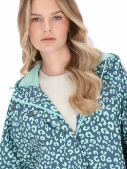 Schmuddelwedda Damen Jacke in aqua