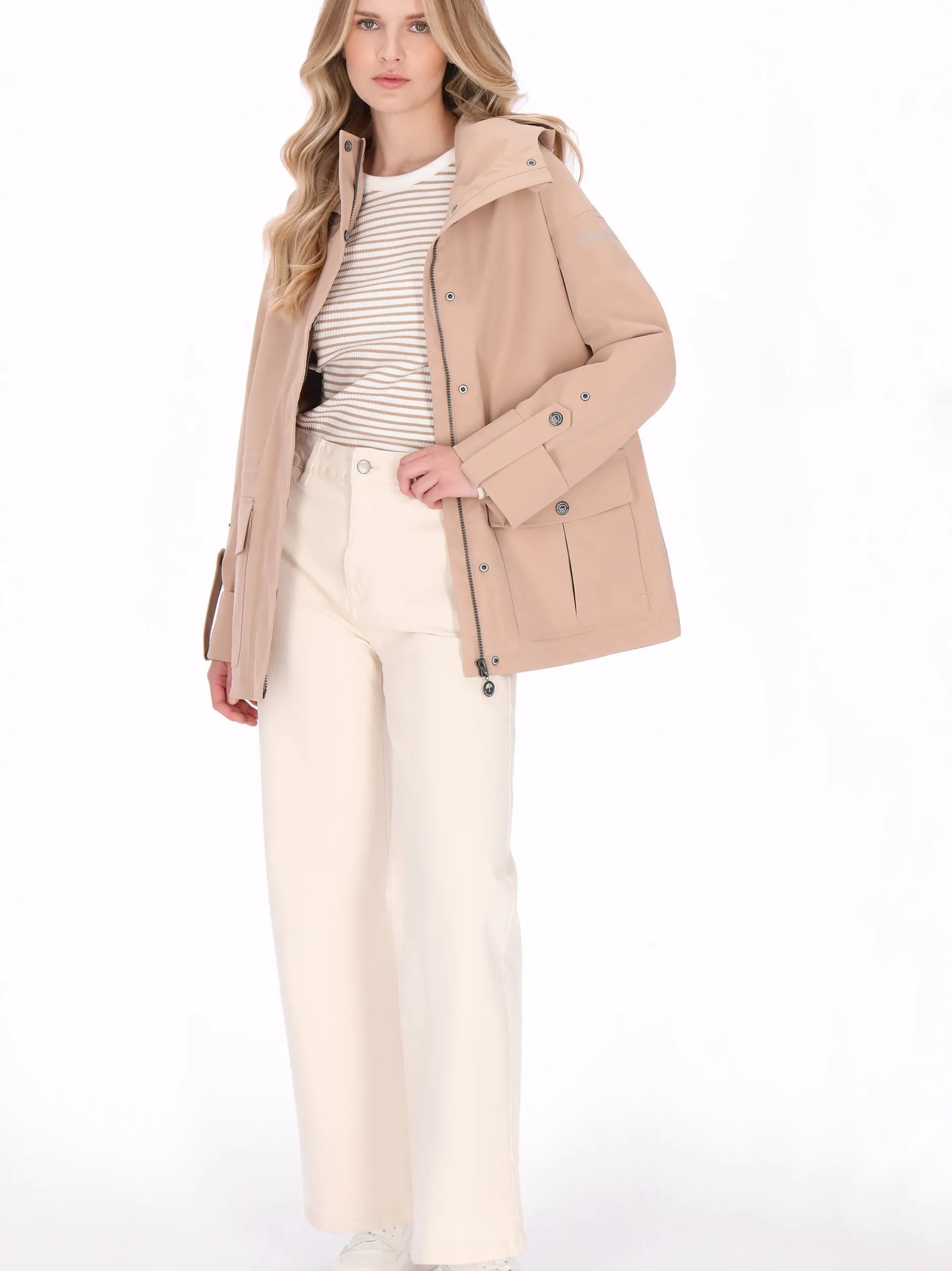 Schmuddelwedda Damen Jacke in beige