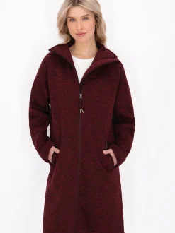Schmuddelwedda Damen Jacke in bordeaux