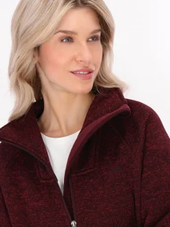 Schmuddelwedda Damen Jacke in bordeaux