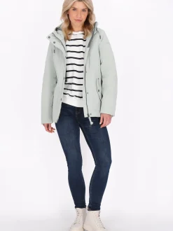Schmuddelwedda Damen Jacke in grün