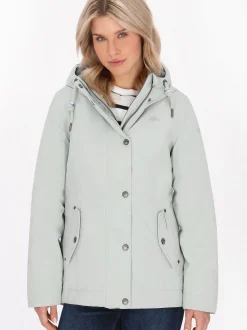 Schmuddelwedda Damen Jacke in grün