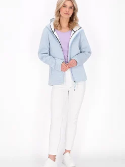 Schmuddelwedda Damen Jacke in hellblau