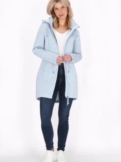 Schmuddelwedda Damen Jacke in hellblau