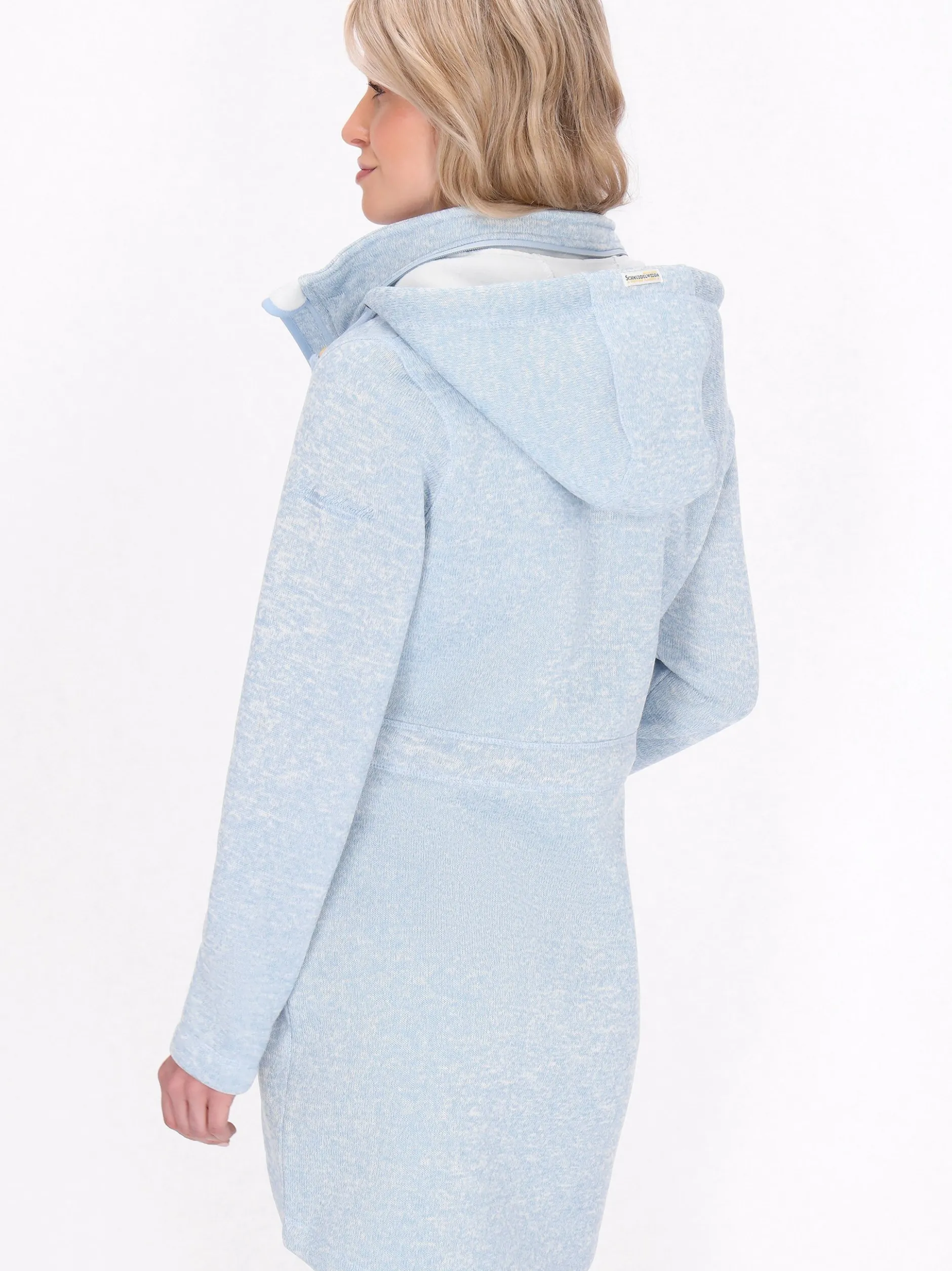 Schmuddelwedda Damen Jacke in hellblau