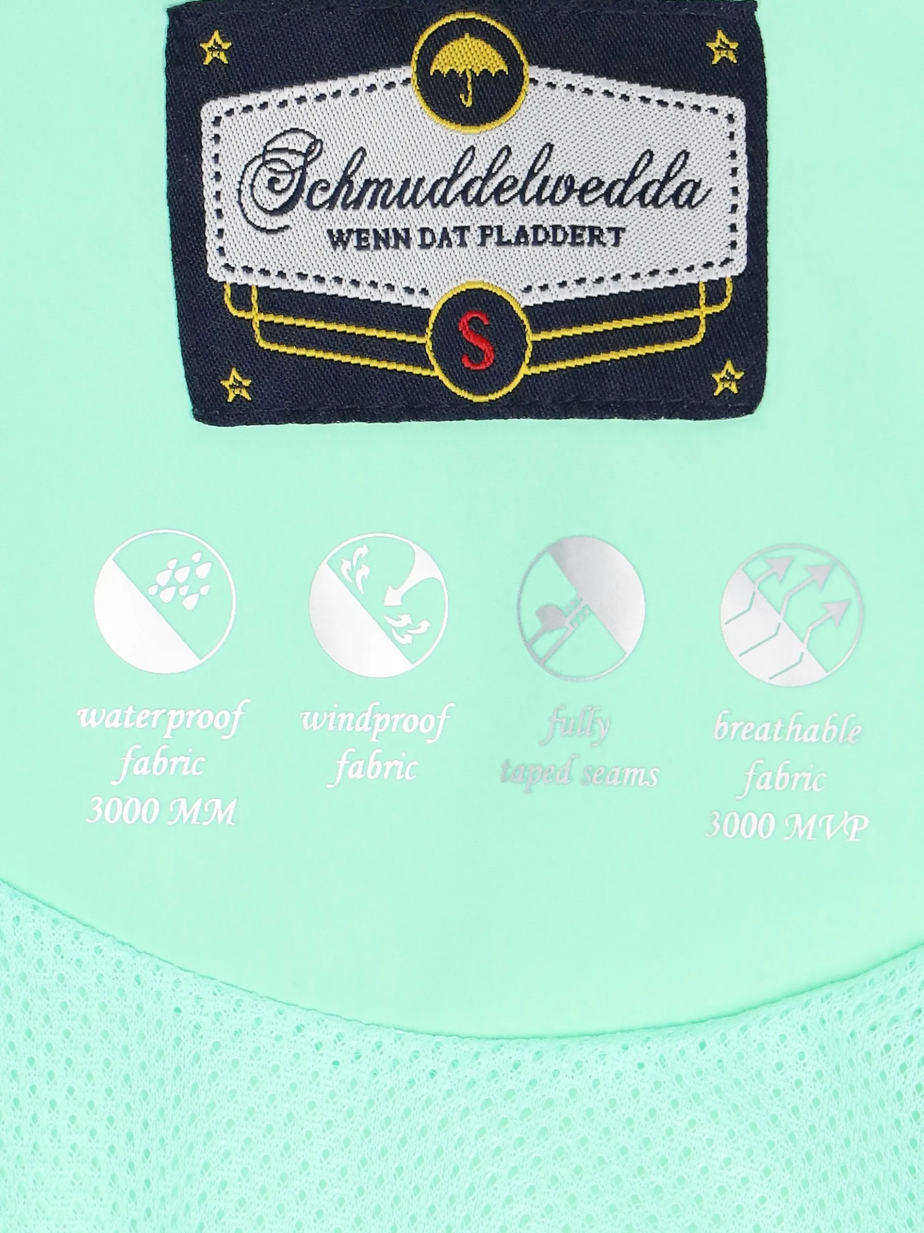 Schmuddelwedda Damen Jacke in mint