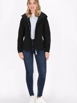 Schmuddelwedda Damen Jacke in schwarz