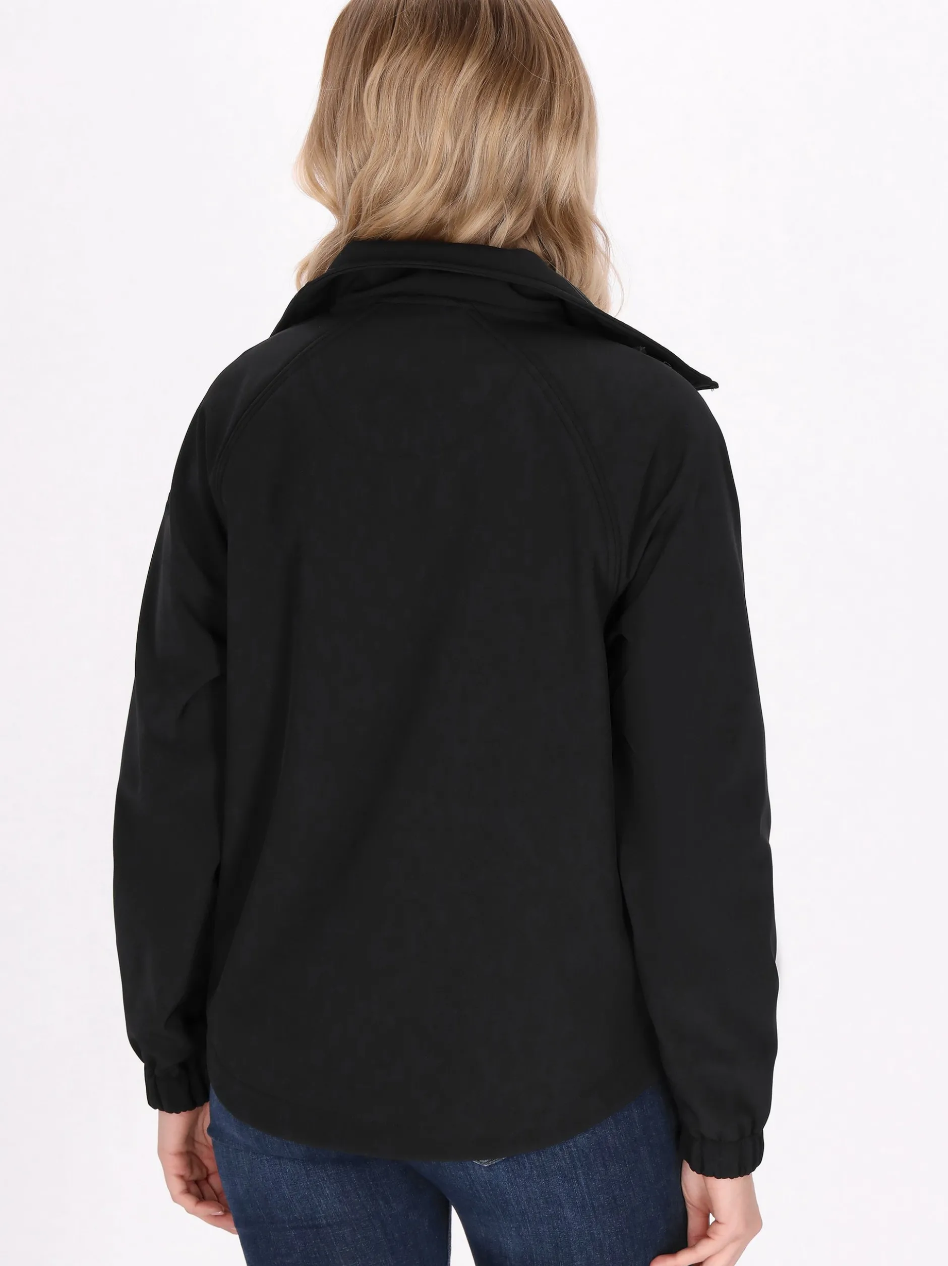 Schmuddelwedda Damen Jacke in schwarz