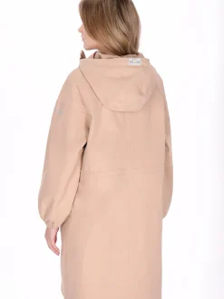 Schmuddelwedda Damen Mantel in braun