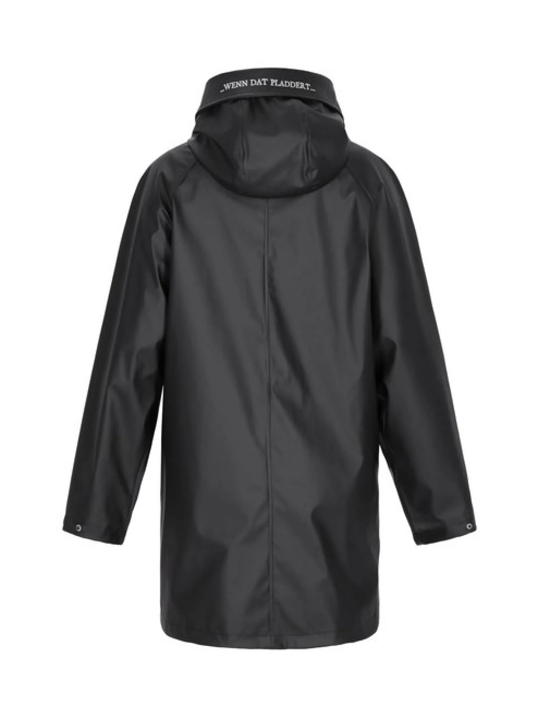Schmuddelwedda Damen Mantel in schwarz