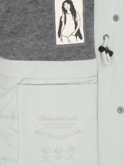 Schmuddelwedda Damen Parka in grün