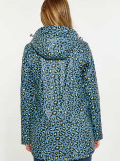 Schmuddelwedda Damen Regenjacke in blau