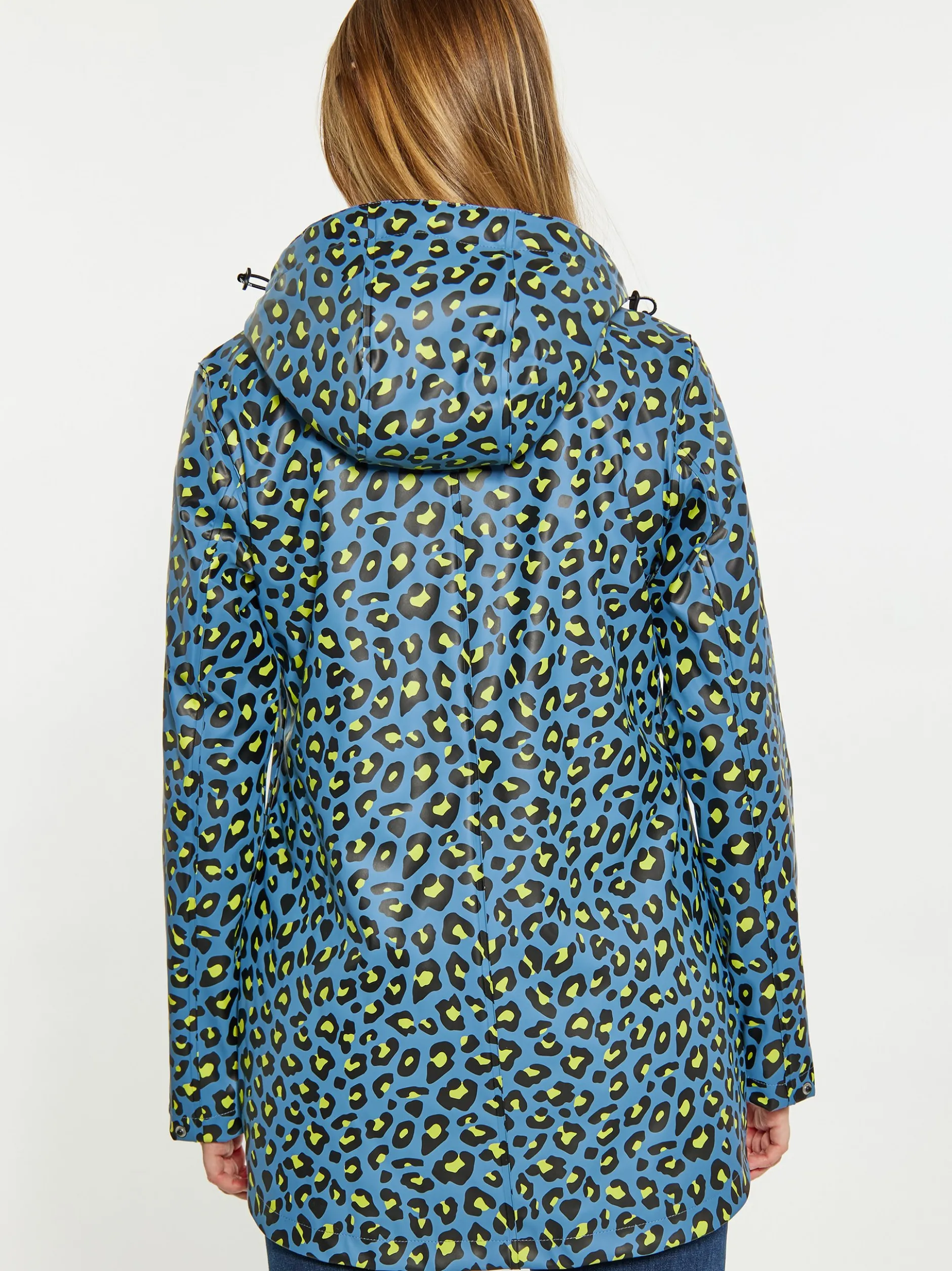 Schmuddelwedda Damen Regenjacke in blau