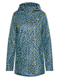Schmuddelwedda Damen Regenjacke in blau