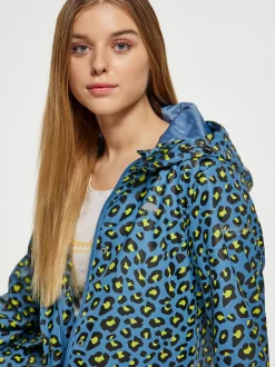 Schmuddelwedda Damen Regenjacke in blau
