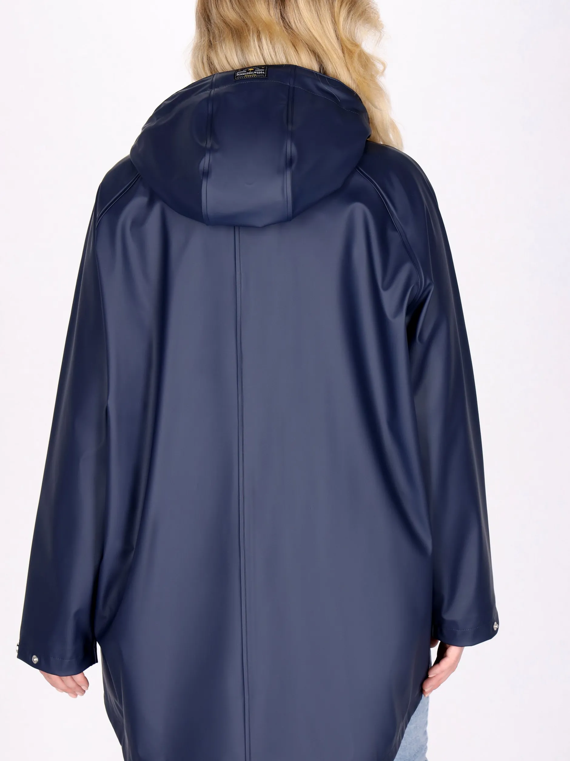 Schmuddelwedda Damen Regenmantel in marine
