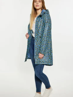 Schmuddelwedda Damen regenparka in blau