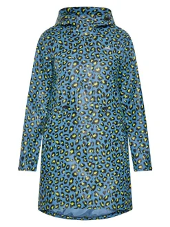 Schmuddelwedda Damen regenparka in blau