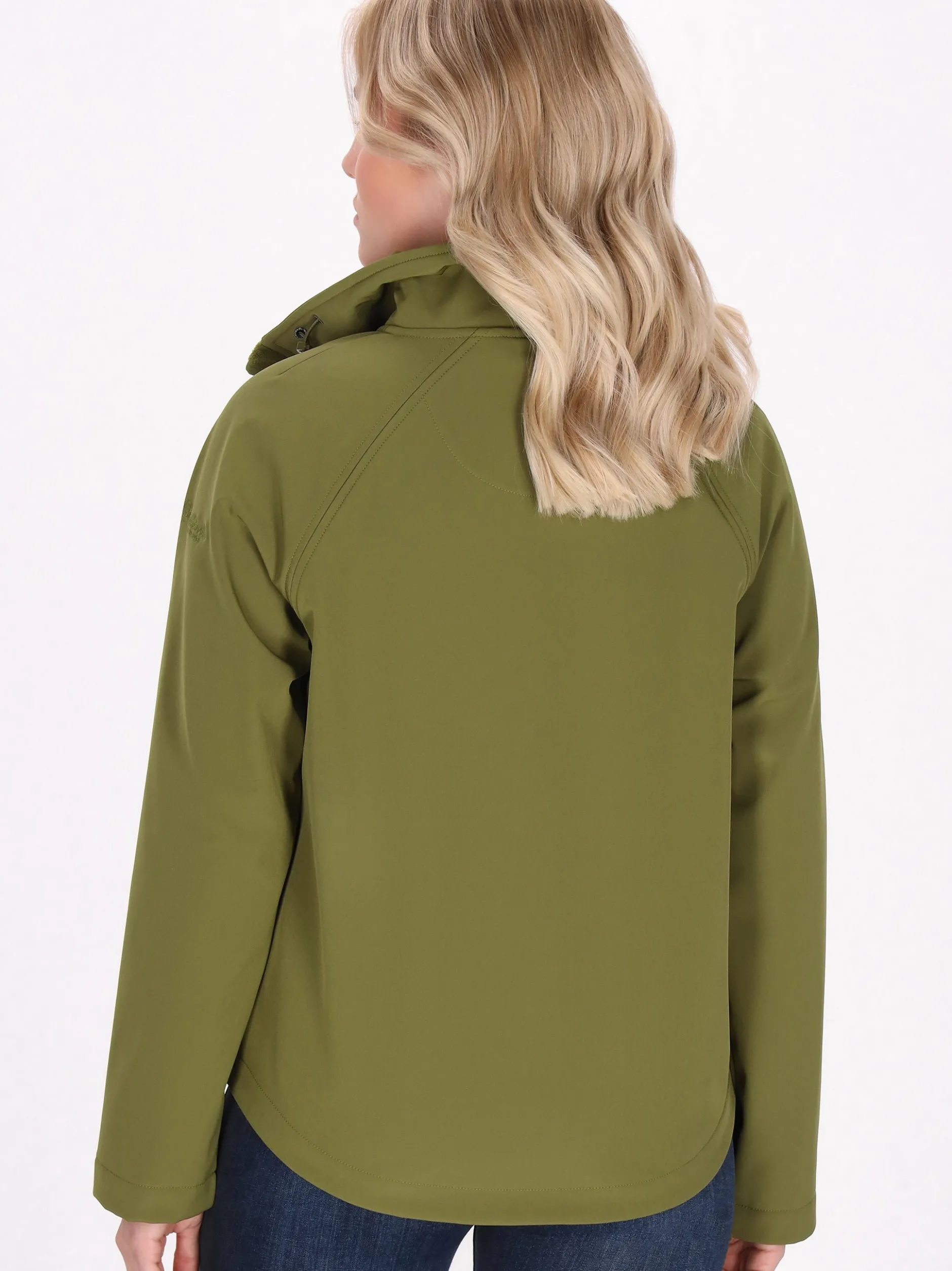 Schmuddelwedda Damen Softshelljacke in oliv