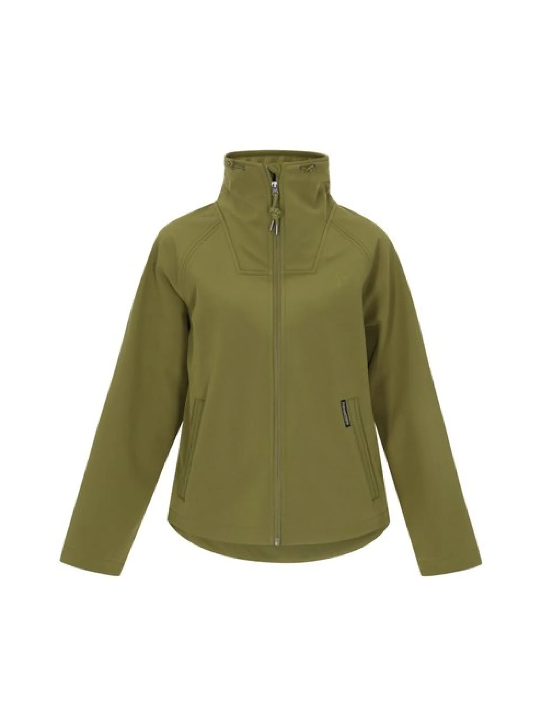 Schmuddelwedda Damen Softshelljacke in oliv