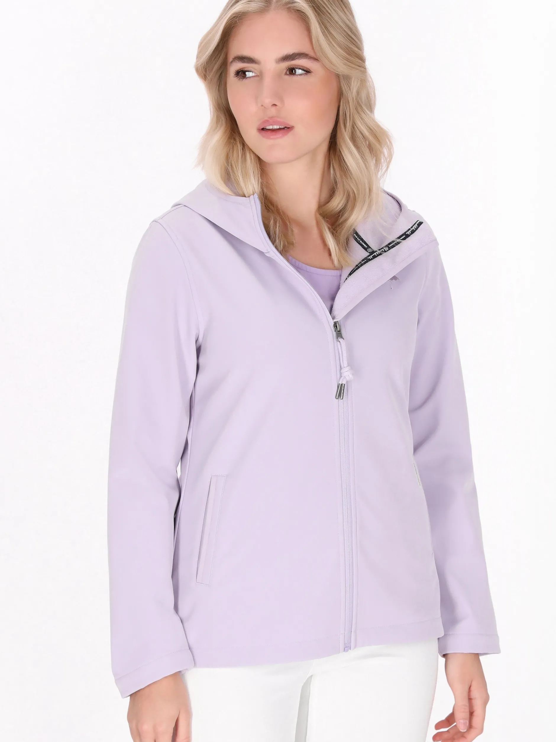 Schmuddelwedda Damen Softshelljacke in lila