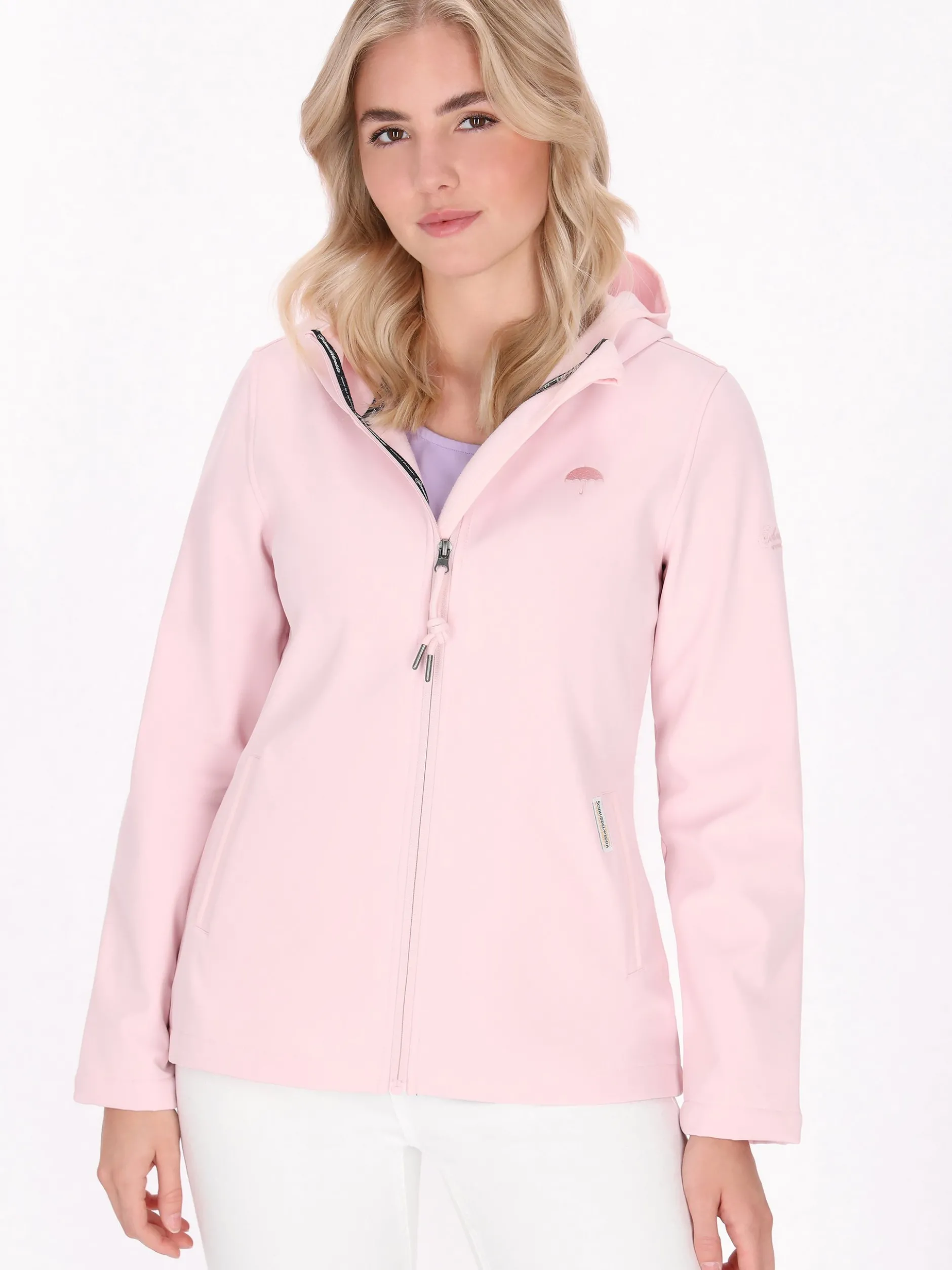 Schmuddelwedda Damen Softshelljacke in rosenholz