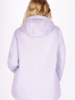 Schmuddelwedda Damen Strickfleecejacke in melange
