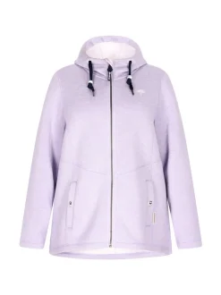 Schmuddelwedda Damen Strickfleecejacke in melange