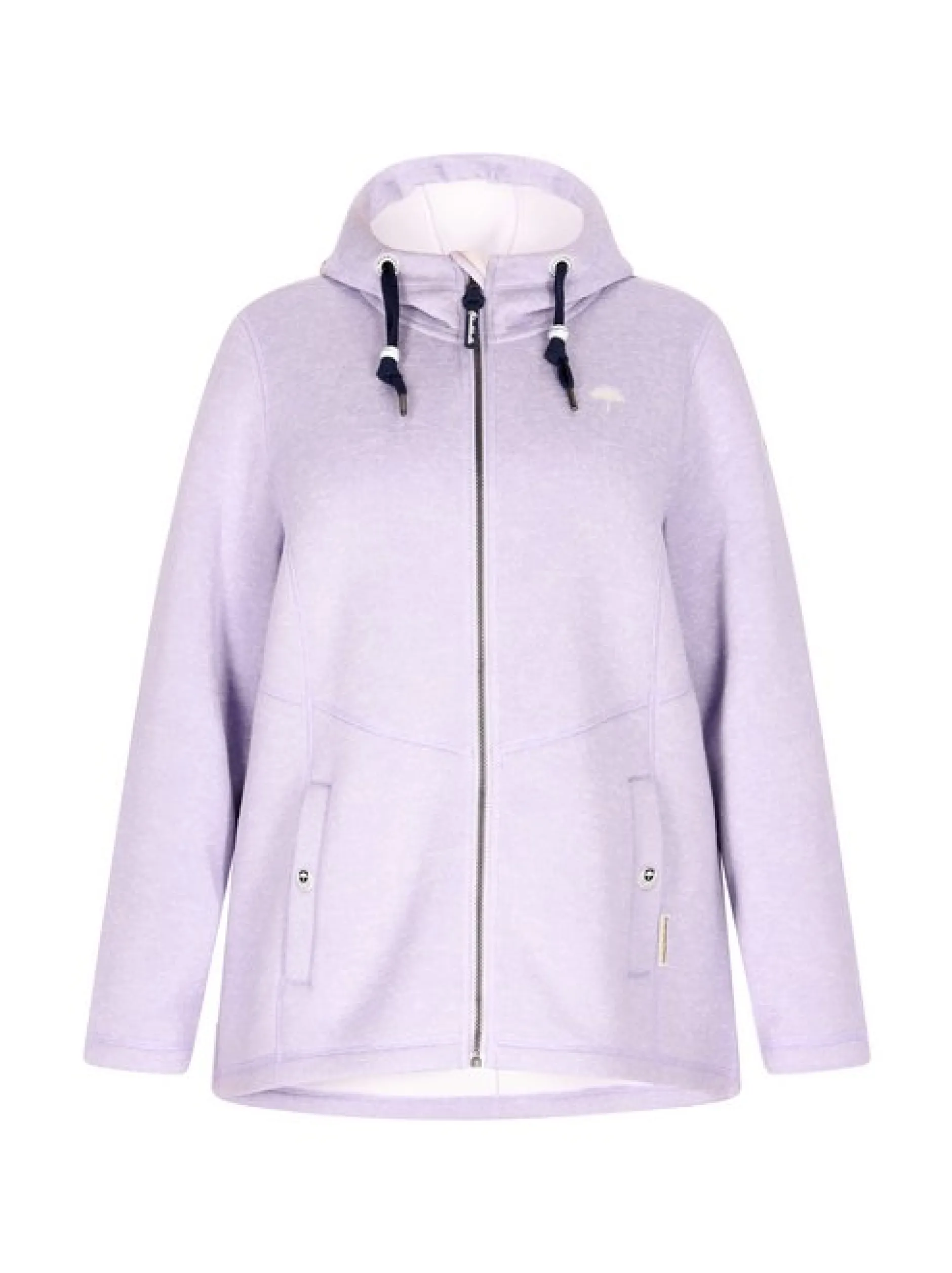 Schmuddelwedda Damen Strickfleecejacke in melange