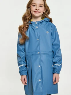 Schmuddelwedda Mädchen (Kids) Regenmantel in blau