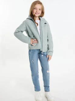 Schmuddelwedda Mädels Blouson + Tagesrucksack - SET in mint