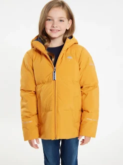 Schmuddelwedda Mädels Funktionelle Winterjacke in mais