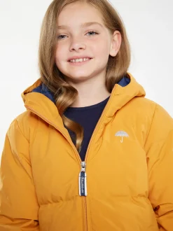 Schmuddelwedda Mädels Funktionelle Winterjacke in mais