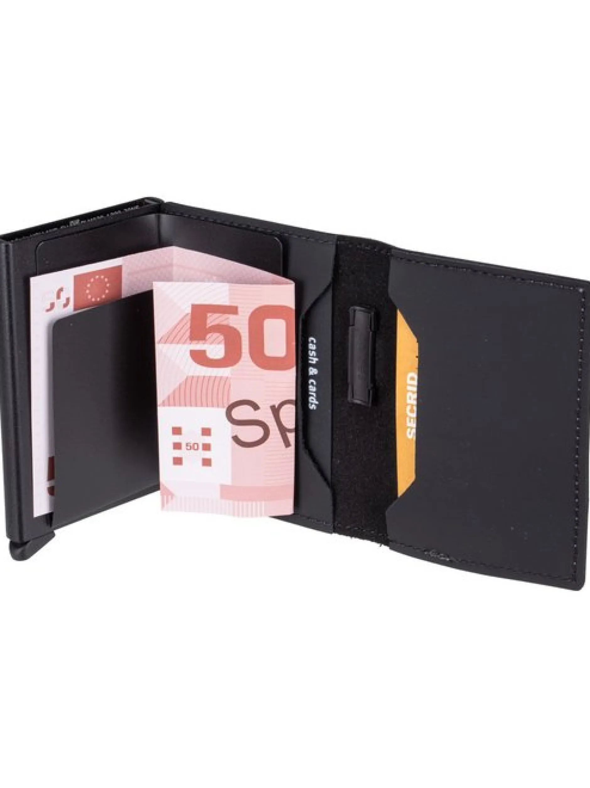 Secrid Unisex Geldbörse - Bandwallet Matte in schwarz