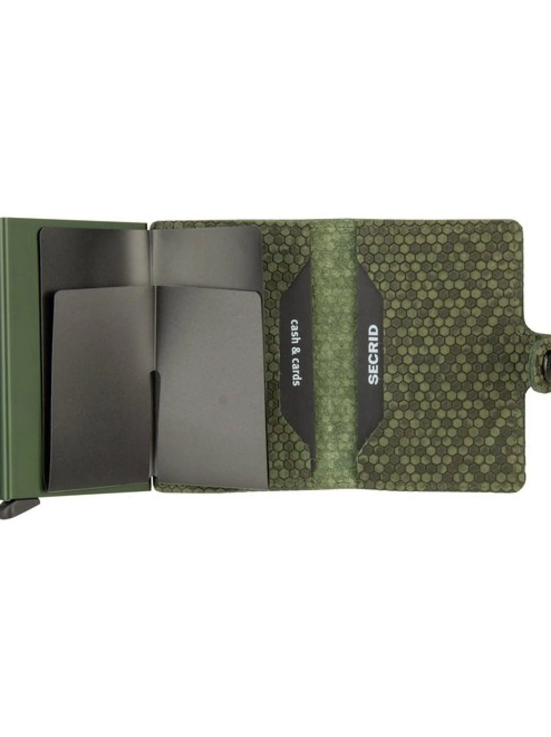 Secrid Unisex Geldbörse - Miniwallet Hexagon in grün