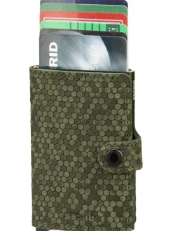 Secrid Unisex Geldbörse - Miniwallet Hexagon in grün