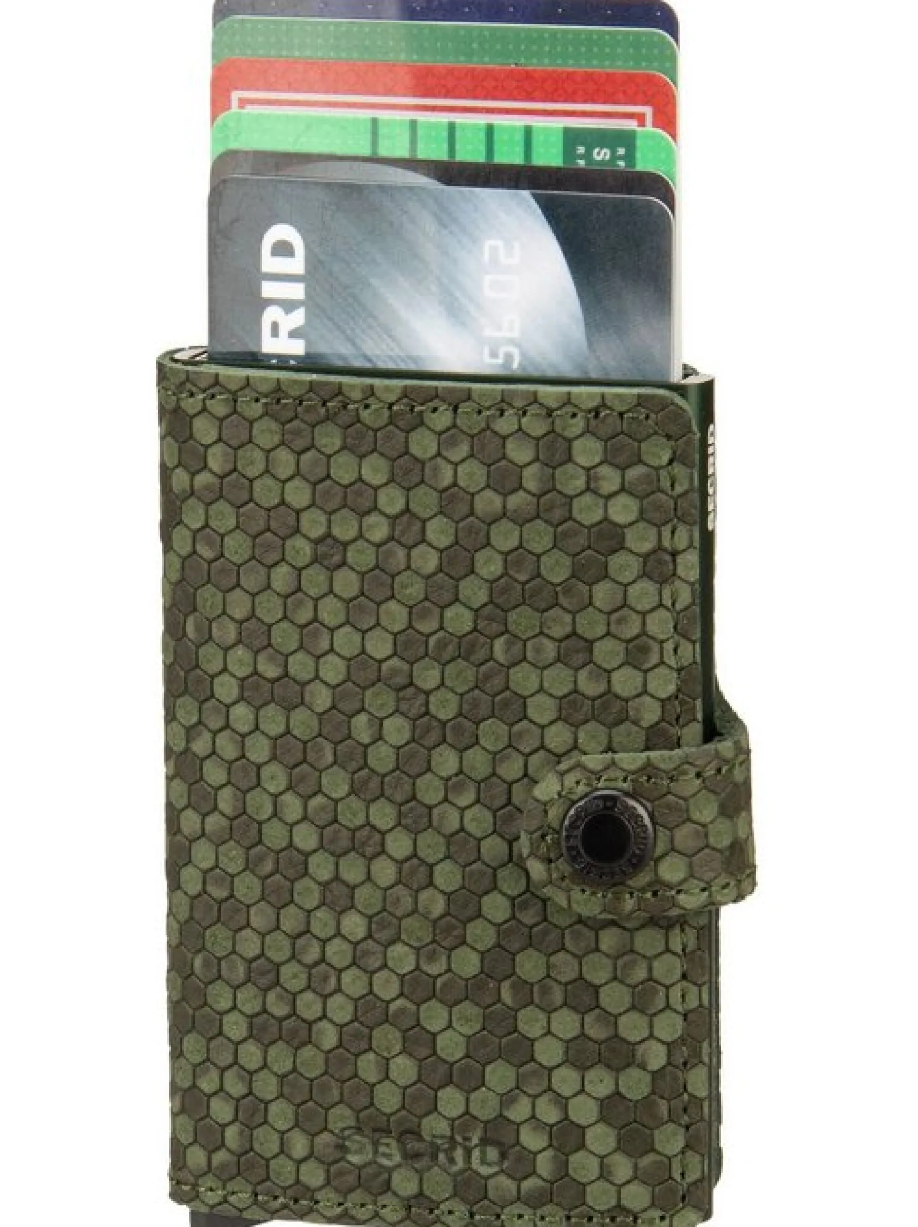 Secrid Unisex Geldbörse - Miniwallet Hexagon in grün