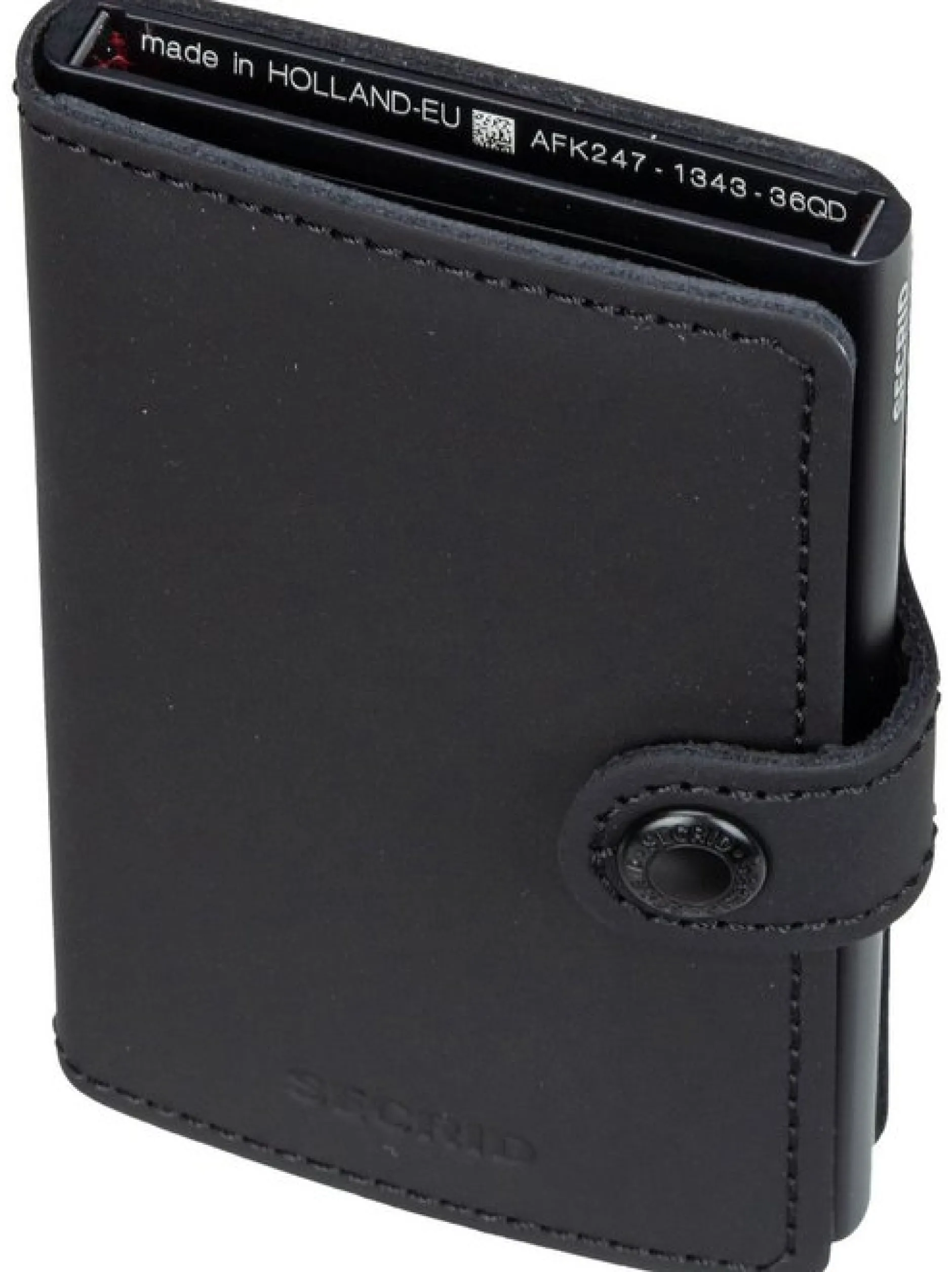 Secrid Unisex Geldbörse - Miniwallet Matte in schwarz