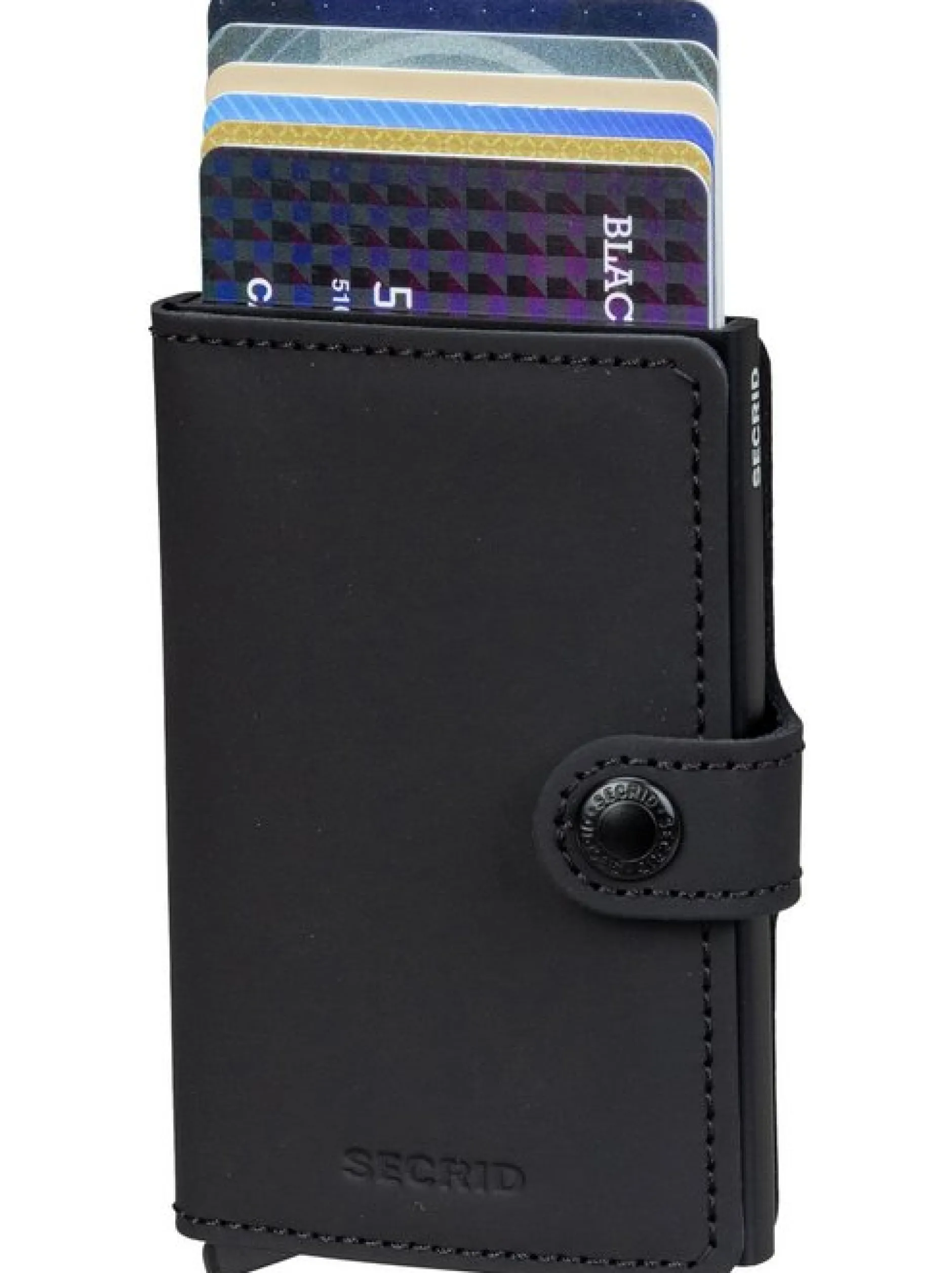 Secrid Unisex Geldbörse - Miniwallet Matte in schwarz