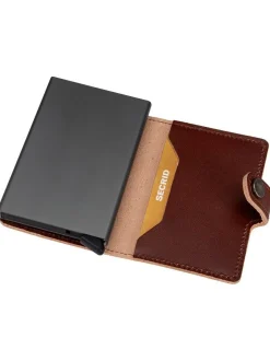 Secrid Unisex Geldbörse - Miniwallet Texano in braun