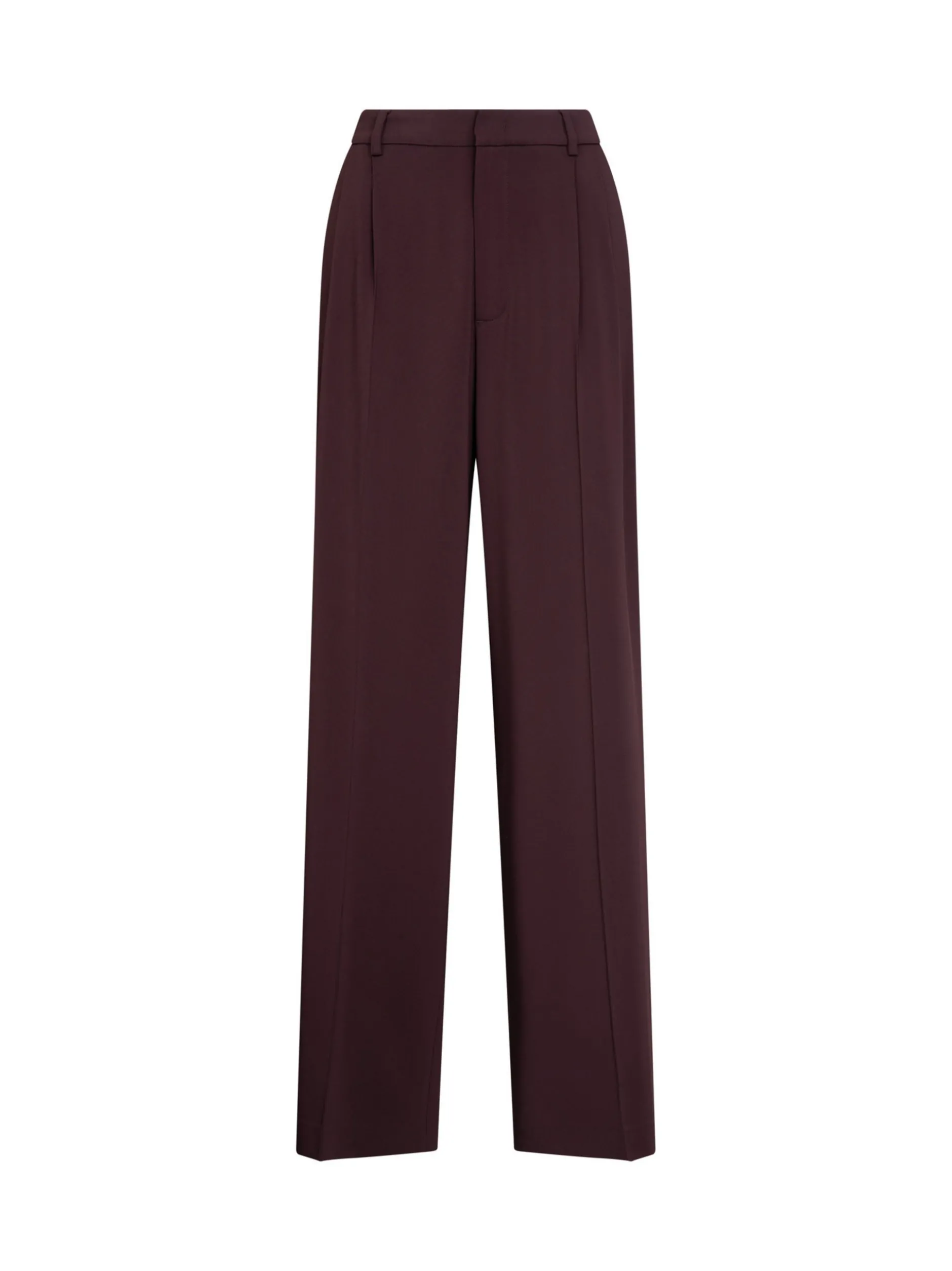 Seidensticker Damen Bundfaltenhose - Regular Fit in braun